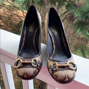 Coach Wedge heel shoe